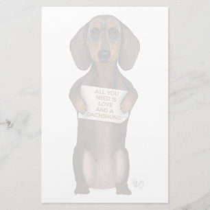 Papelaria Amor e Dachshund