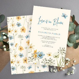 Papelaria Amor orçamental em chá de panela florescente