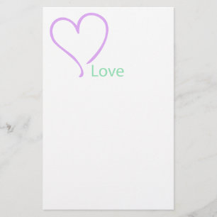 Papelaria Amor Simples e Coração