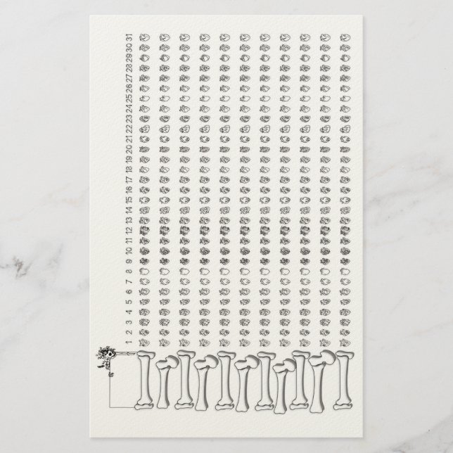 Papelaria Anatomical Heart Habit Tracker – Gothic Habit Trac (Frente)