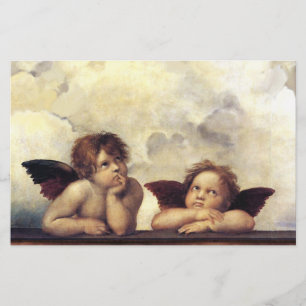 Papelaria ANGELS/Cherubs alados, Nuvens Raffaello Sanzio