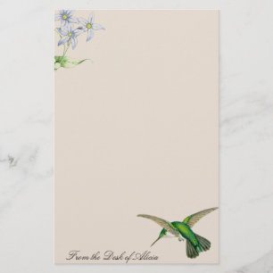 Papelaria Animais dos animais selvagens das flores dos