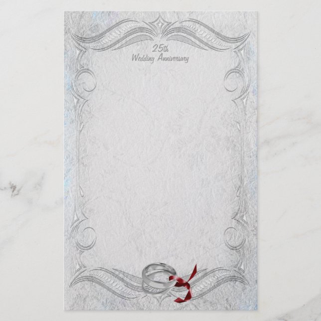 Papelaria Aniversário do Silver (Frente)