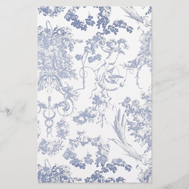 Papelaria Anjo antigo personalizável (Frente)