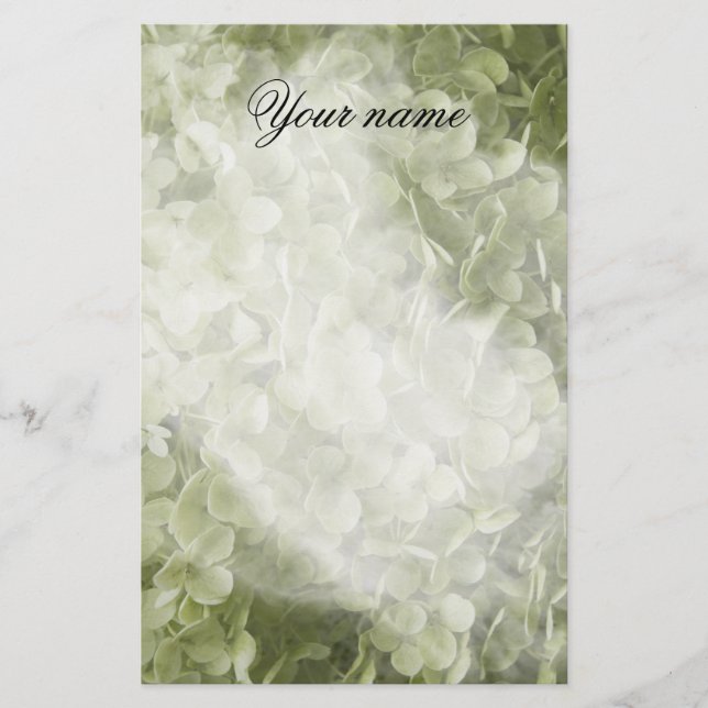 Papelaria Annabelle Hydrangea Flower (Frente)