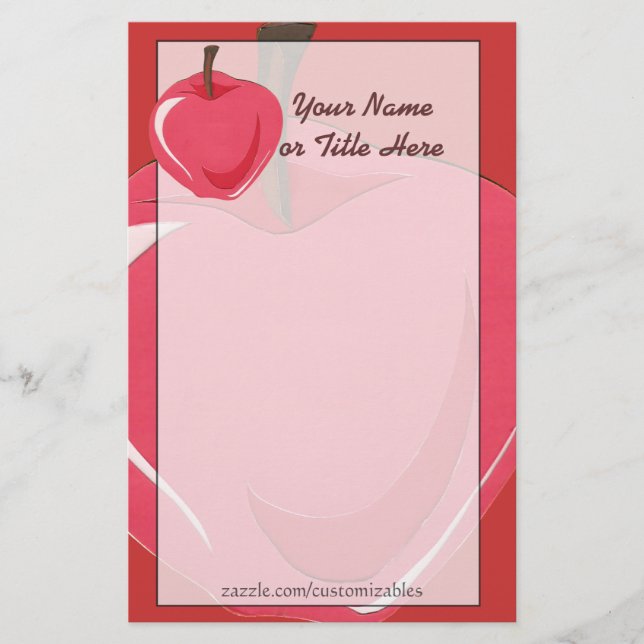 Papelaria Apple Stationery (Frente)
