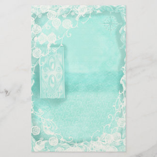 Papelaria Aqua and Lace Junk Journal