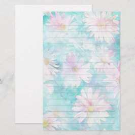 Papelaria Aqua Floral