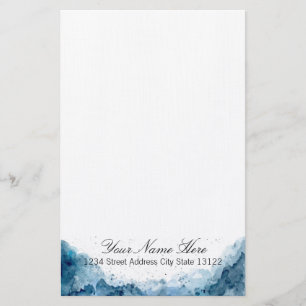Papelaria Aquarela Elegante