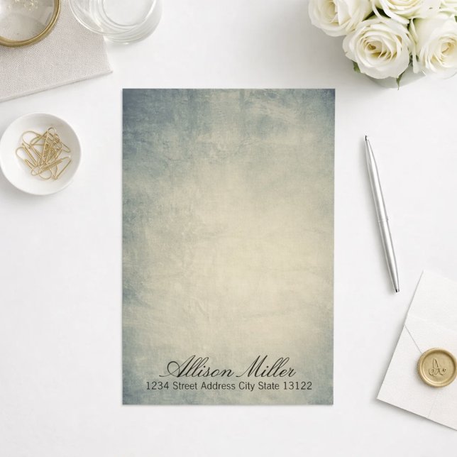 Papelaria Aquarela Elegante (Criador carregado)