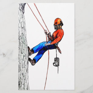 Papelaria Arborist do cirurgião de árvore