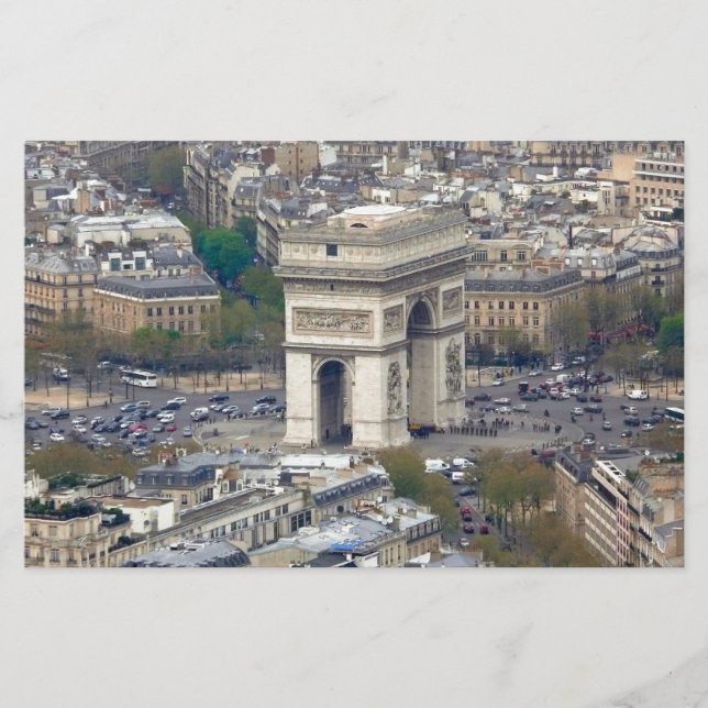Papelaria Arc de Triomphe Paris França (Frente)