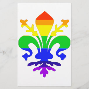 Papelaria Arco-Íris Fleur de Lis