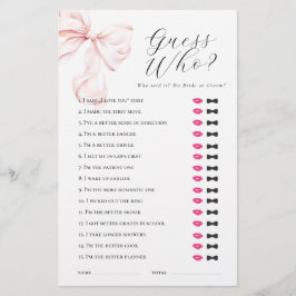 Papelaria Arco Rosa Adivinha Quem Joga Chá de panela