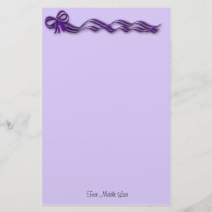 Papelaria Arcos roxos femininos das fitas