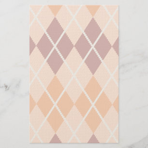 Papelaria Argyle Cloth Realista