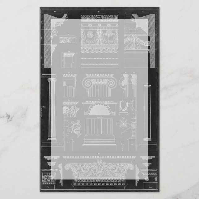 Papelaria Arquitetura gráfica IV (Frente)