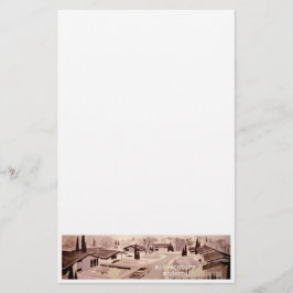 Papelaria Arquitetura moderna do Midcentury