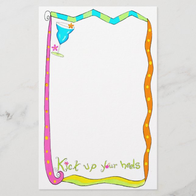 Papelaria Arranje a sua carta branca (Frente)