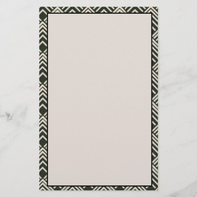 Papelaria Arte Deco - Carta Preta (Frente)