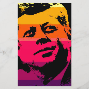 Papelaria Arte Pop Jack JFK John F. Kennedy