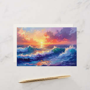 Papelaria Arte tropical aloha em branco