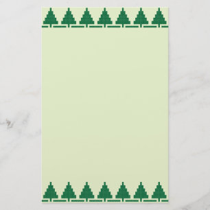 Papelaria Árvores-padrão do Natal