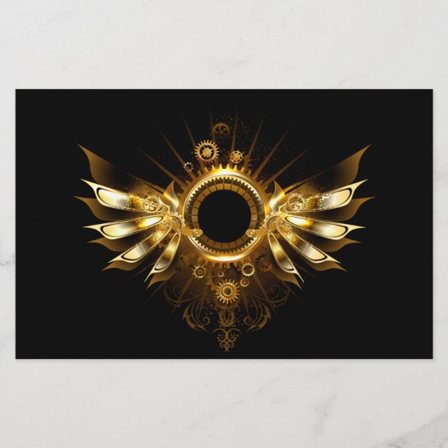 Papelaria Asas de vapor (Frente)