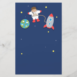 Papelaria Astronauta, Nave Espacial, Espaço Exterior, Para M