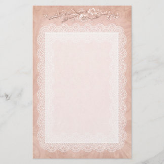 Papelaria Aumentou o papel de carta decorativo colorido