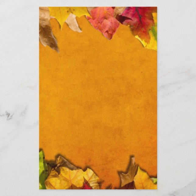 Papelaria Autumn Leaves 1 (Frente)