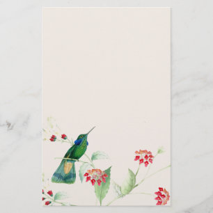 Papelaria Aves de Capoeira Flores Animais Selvagens Florais