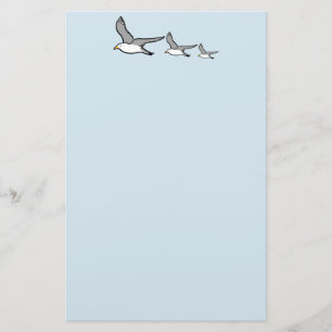 Papelaria Aves Voadoras Altas Design