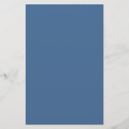 Papelaria Azul Rainha Cor Sólida