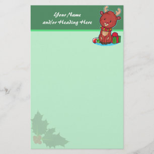 Papelaria Baby Reindeer Stationery