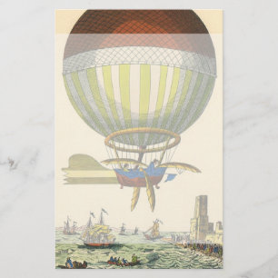 Papelaria Balão de ar quente de Steampunk da ficção