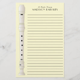 Papelaria Banda de Músicas em Gravador