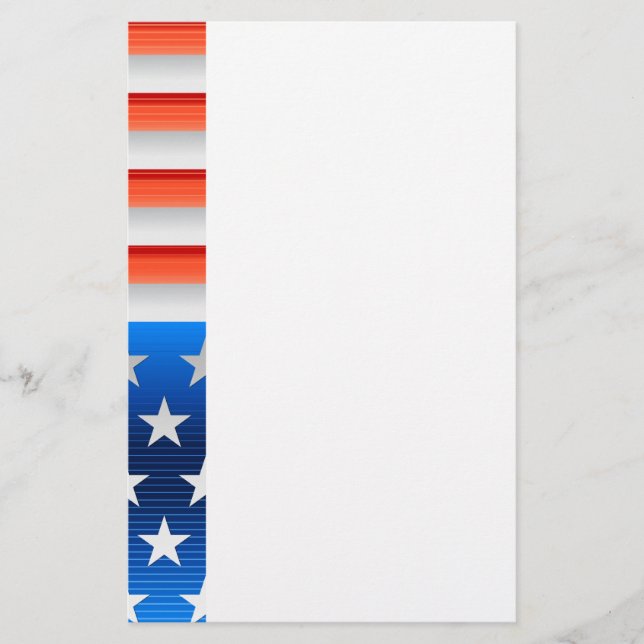 Papelaria Bandeira Americana (Frente)
