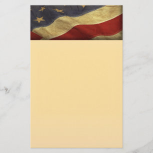 Papelaria Bandeira americana afligida