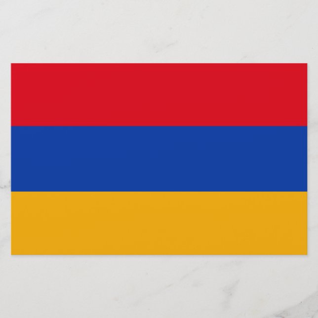 Papelaria Bandeira da Armênia (Frente)