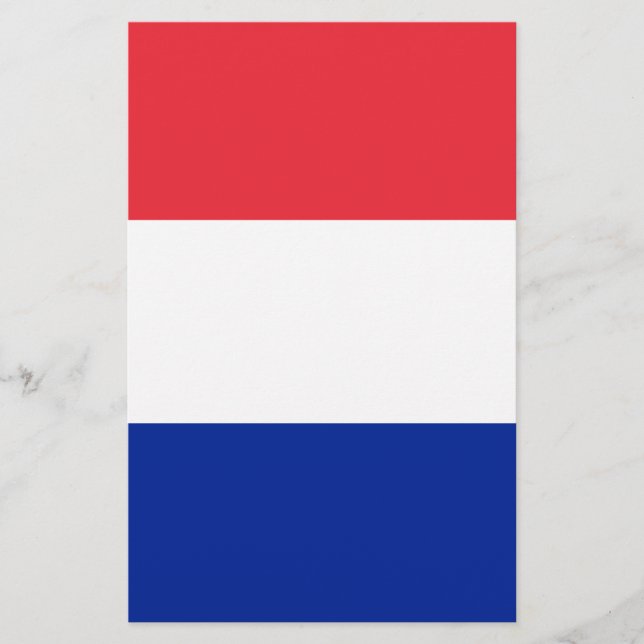 Papelaria Bandeira da França (Frente)