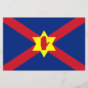 Papelaria Bandeira da Nação Ulster (Irlanda Norte)