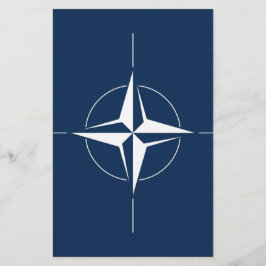 Papelaria Bandeira da OTAN