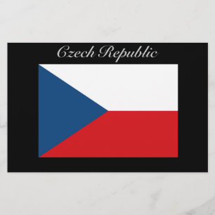 Papelaria Bandeira da República Checa - República Checa