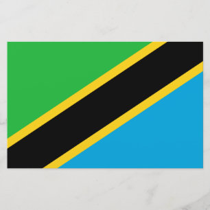 Papelaria Bandeira da Tanzânia
