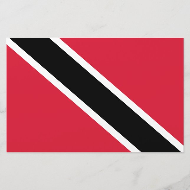 Papelaria Bandeira de Trinidad e Tobago (Frente)