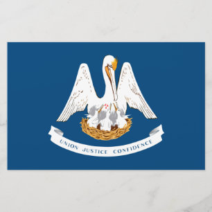 Papelaria Bandeira do Estado da Louisiana