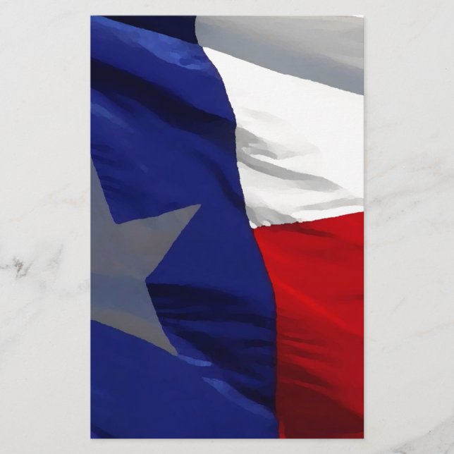 Papelaria Bandeira do Estado do Texas (Frente)