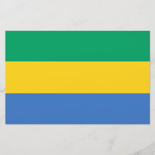 Papelaria Bandeira do Gabão (Gabão)
