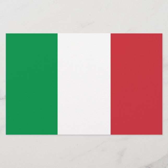 Papelaria Bandeira italiana (Frente)